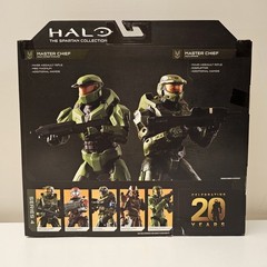 HALO 20 YEARS OF MASTER CHIEF Two Pack Spartan Collection Gamestop Exclusive New