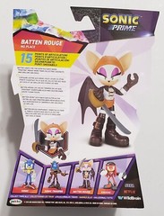 Sonic the Hedgehog Prime Batten Rouge No Place Jakks 4 Inch Figure