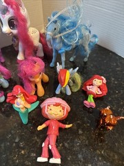 Lot Of 15 Little Pony Horses, Different toys and Makers