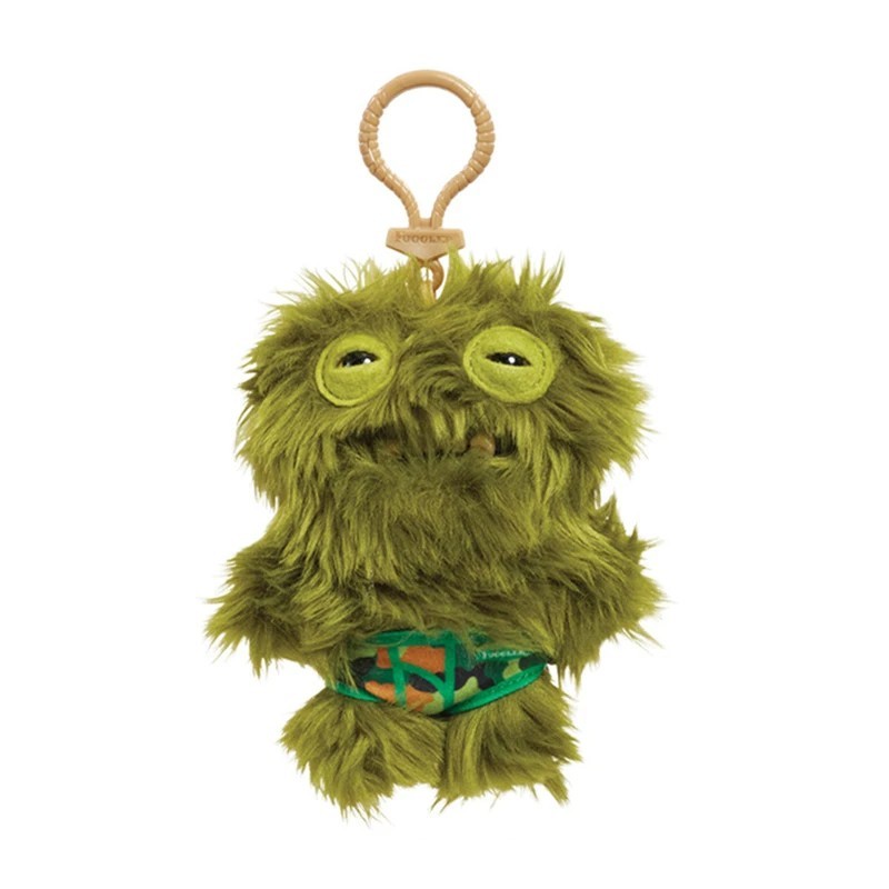 Fuggler Funny Ugly Monster Plush Toys Keychain Kawaii Fuggler Rabbits ABC 12CM
