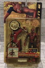 Toybiz Spider-Man 2 Movie Scooter Spider-Man Tobey Maguire 6” NIB/475.00/Thru07