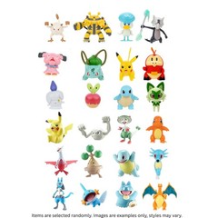Pack of 6 Pokemon Battle Figures Mystery Random Assortment