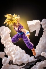 1/12 White Kung Fu Costume Chinese-style Shirt For SHF Son Gohan (No Figure) New