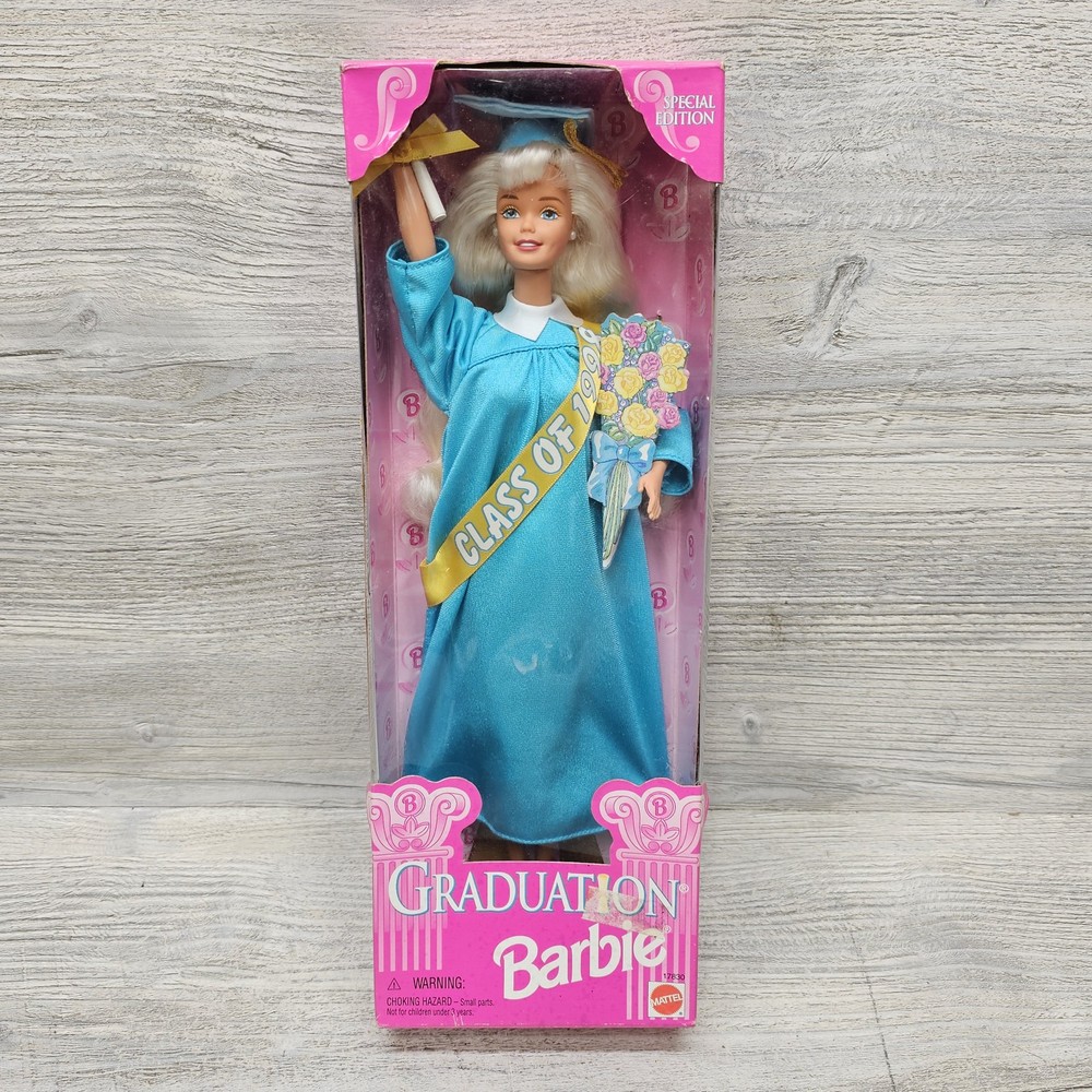 Graduation Barbie Special Edition Class of 1999 Doll NIB Mattel 17830 Vintage