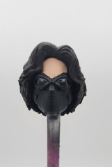 Marvel Legends Custom Winter Soldier Full Mask Head 1/12 Scale Painted