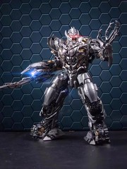 US SHIP_LS06 Transformers Figure/Black Mamba Transformation Tank Mega Commander