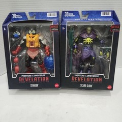 Masters of the Universe Revelation SCARE GLOW And Stinkor Action Figure MOTU Lot