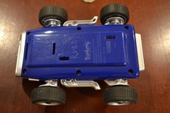RYAN’S WORLD PULL-BACK RACING RACE CAR BONKERS TOYS SPORTS CAR BLUE WHITE