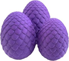 3D Printed Articulated Dragon w/Crystal Dragon Eggs Full Articulated Fidget Toy