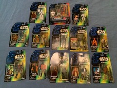 Lot Of (13) Star Wars The Power Of The Force 3.5″ Action Figures New In Package