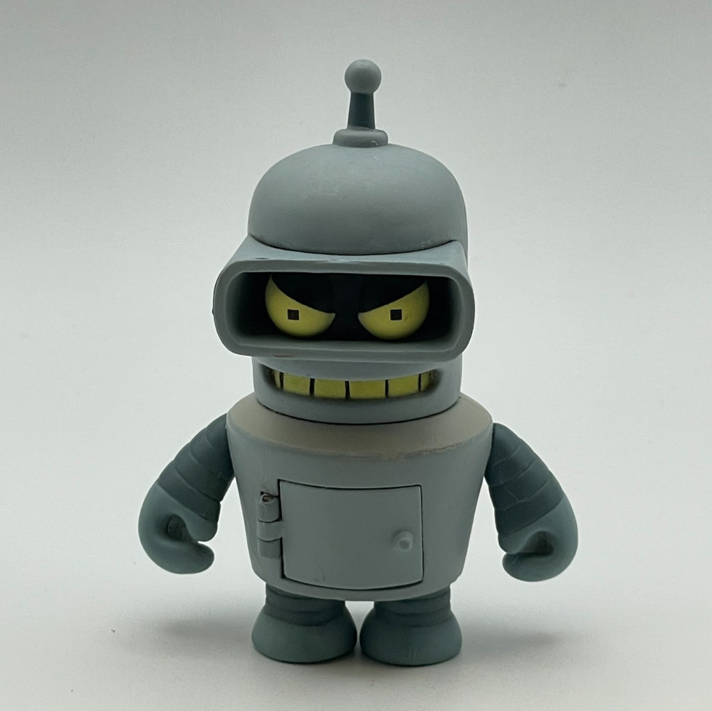 Bender 3″ 1/8 Futurama Mini Series 1 by Kidrobot *READ DESC*