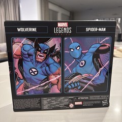 Marvel Legends Fantastic Four Wolverine and Spider-Man 2 Pack Action Figures