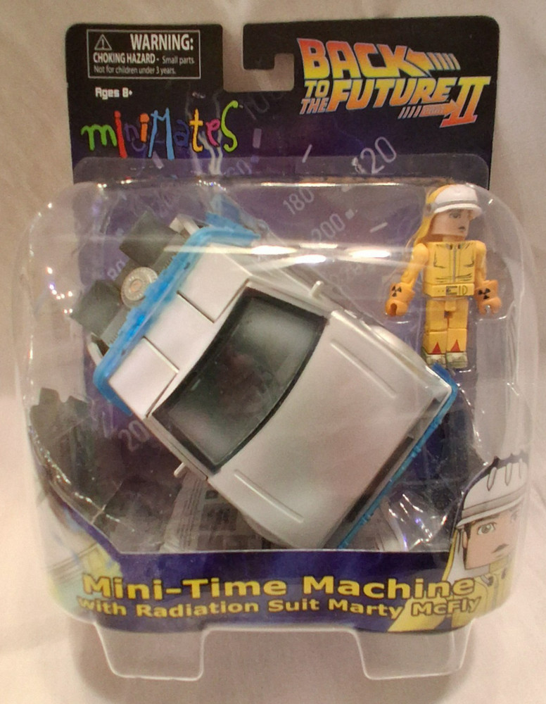 Back to the Future Part II Mini-Time Machine Radiation Suit Marty McFly 2010