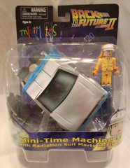 Back to the Future Part II Mini-Time Machine Radiation Suit Marty McFly 2010