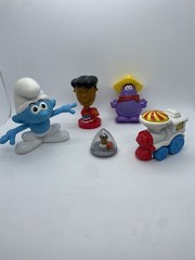 Lot #2: 19 Toddler Kid Character Toys Happy Meal Etc USED Read Description Gift