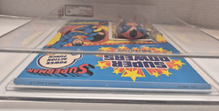 AFA 50 Super Powers Superman action figure (Kenner, 1984, series 1, 12 back)