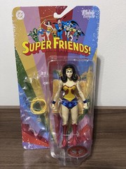 McFarlane DC Retro Super Friends WONDER WOMAN 6″ Figure CHASE Platinum Edition