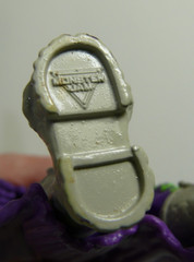 Monster Jam Grave Digger Grim Reaper Figure Spin Master 5” Toy Purple cape