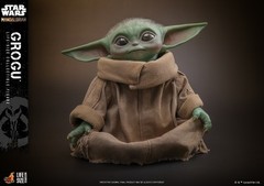 In Stock Hot Toys LMS015 Star Wars The Mandalorian 1:1 Grogu Life-Size Figure