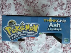 Pokemon THINKCHIP ASH Ketchum Hasbro 12” Vintage MIB Johto Cyndaquil