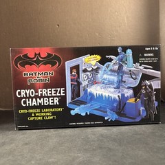 CRYO-FREEZE CHAMBER ACTION FIGURE PLAYSET DC COMICS BATMAN & ROBIN NEW VINTAGE