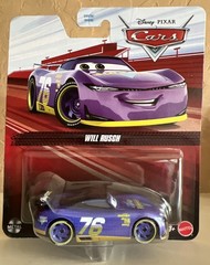 Disney Pixar Cars 3 WILL RUSCH #76 Race Car Free Shipping