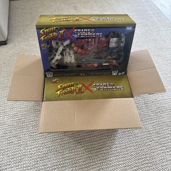 Transformers x Street Fighter II Ryu Megatron M Bison CASE OF 2 New