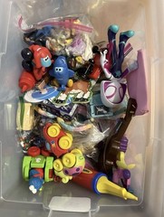 Lg Box Or Appx 3 Lb Of Random Toys For Boys & Girls Fun For Kids Some may be Vtg
