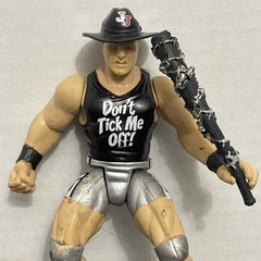 WWF Jakks DOUBLE J Jeff Jarrett Series 6 2 Tuff Action Figure Don’t Tick Me Off