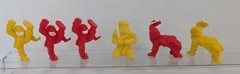 1980s Panosh Ninja Mites — Huge Lot of 72 Action Figures!