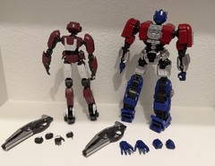 Yolopark Transformers One Optimus Prime Orion Pax Elita One AMK Model Kit