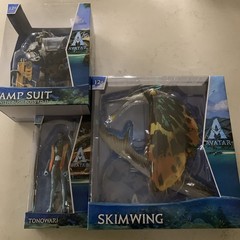3 McFarlane Toys Avatar The Way Of The Water Skimwing 14” Tonowari & Amp Suit
