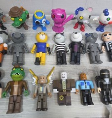 Roblox Piggy Rainbow Friends Toy Lot PhatMojo Figures Bluey Paw Patrol Good