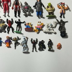 Mixed Assorted Lot Nostalgia Figures Toys Movies Comics Cartoons Kids Variety