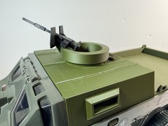 GI JOE APC top Replacement Cab W/ Flatbed & Manned Turret 3D Printed