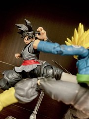 DIMENSIONIA 01C Goku Black Super Saiyan Rose S.H.Figuarts Size