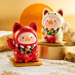 TOP Lulu The Piggy Blind Box Figures – Lucky Cat Series Figurines Collectibles
