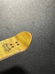 34mm Handmade Exotic Maple Wood Fingerboard Deck –100% Handcrafted in California