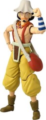 One Piece Usopp Action Figure with 20+ Articulations & Sling Shot Accessory