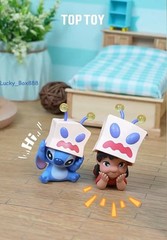 Authentic Top Toy Lilo & Stitch Happy Daily Series Blind Box 1 Random