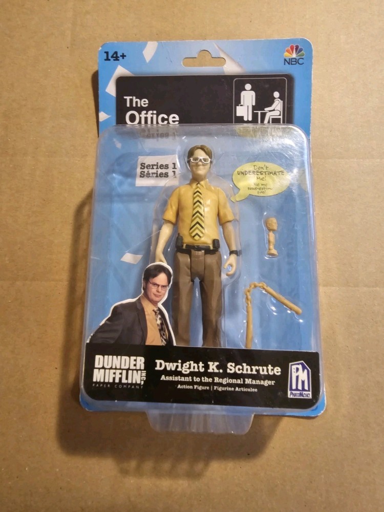The Office DWIGHT K SCHRUTE 5″ Action Figure PhatMojo Series 1 NEW