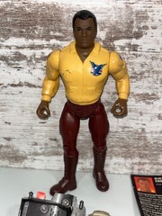 Vintage 1985 Coleco Rambo Force of Freedom Eddie Hayes Turbo Action Figure Set