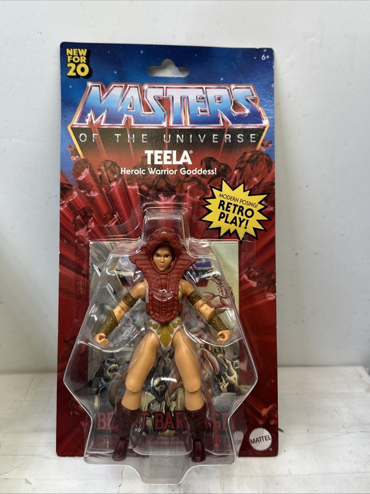 MOTU Masters of the Universe Retro Play Teela Heroic Warrior Goddess 2020 Origin
