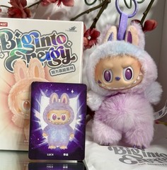 POP MART Labubu The Monsters Big Into Energy LUCK Plush Authentic USA Seller