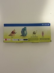 Disney Monster Pixar Set of 4 Figures 2″-3″ Mattel Micro Collection Toys AGES 3+