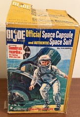 1966 G.I Joe Space Capsule and Box No Space Suite Please See Photos Description