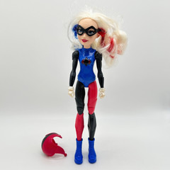 2017 DC Superhero Girls Quad Bike Set Harley Quinn & Poison Ivy Mattel 12″ ATV