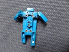 1984 Takara Kronoform Autoceptor Robot Car Watch Blue g1 transformer diaclone