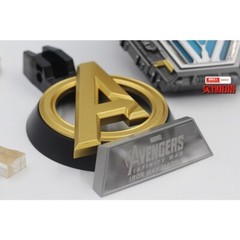 Marvel Peripherals Mark MK50 Iron Man Reactor Chest Lamp 1:1 Ark Electromagnetic