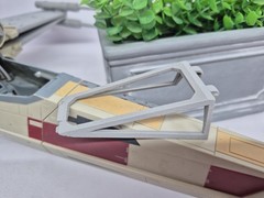 X Wing Canopy Death Star Trench Run 2011 STAR WARS Toys R Us EXCLUSIVE 3d